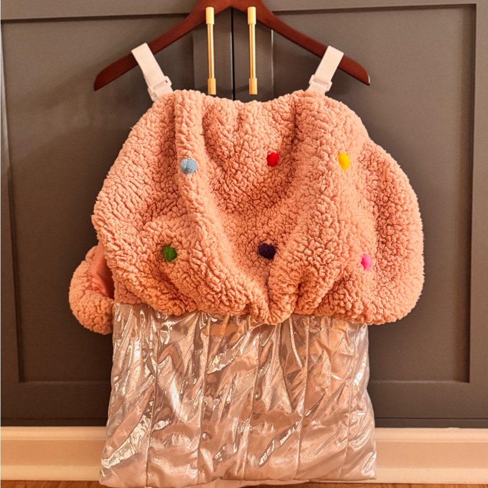 Cute blush pink Cupcake costume